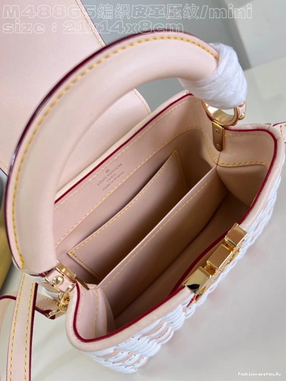FS CHEAP MINI-21*14*8CM LOUIS VUITTON CAPUCINES 0719